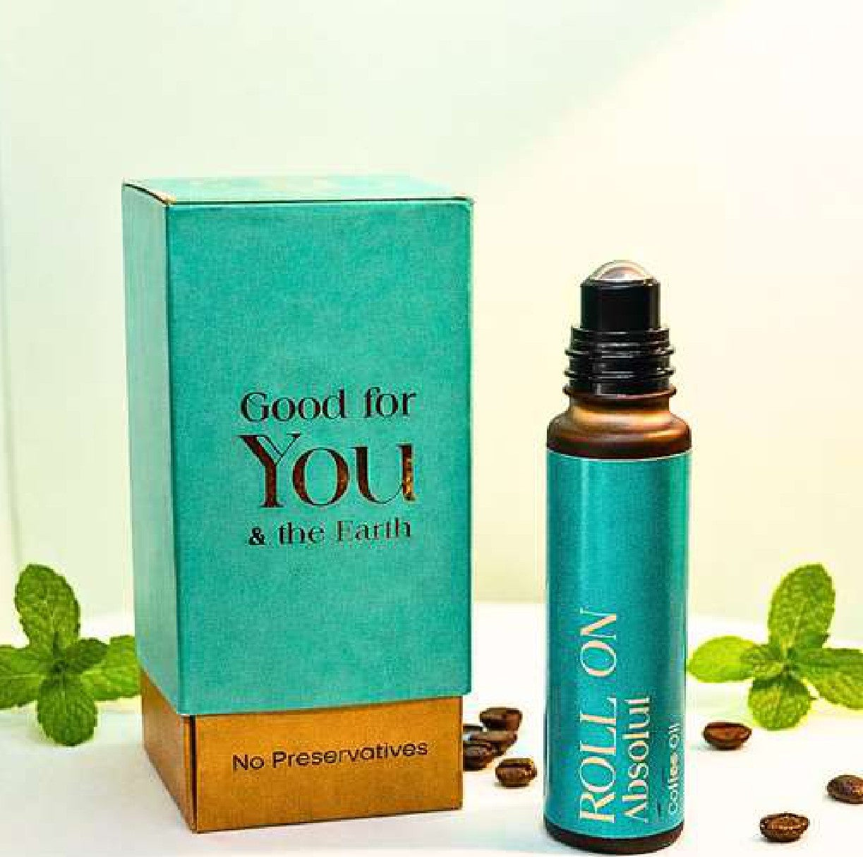Coffee Oil Mint Roll On | for Flaky Scalp & Itchy Beard