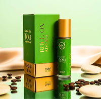 Coffee Oil Tulsi Roll On | for Under Eye Puffiness & Skin Resilience