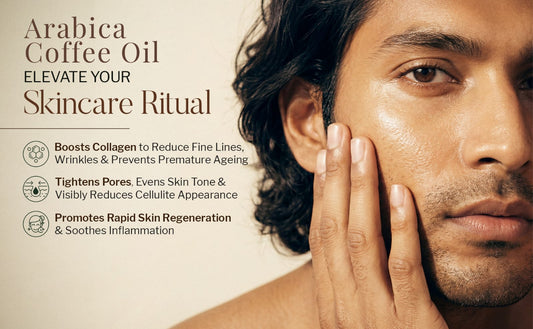 Coffee oil for anti- ageing wrinkles & youthful skin