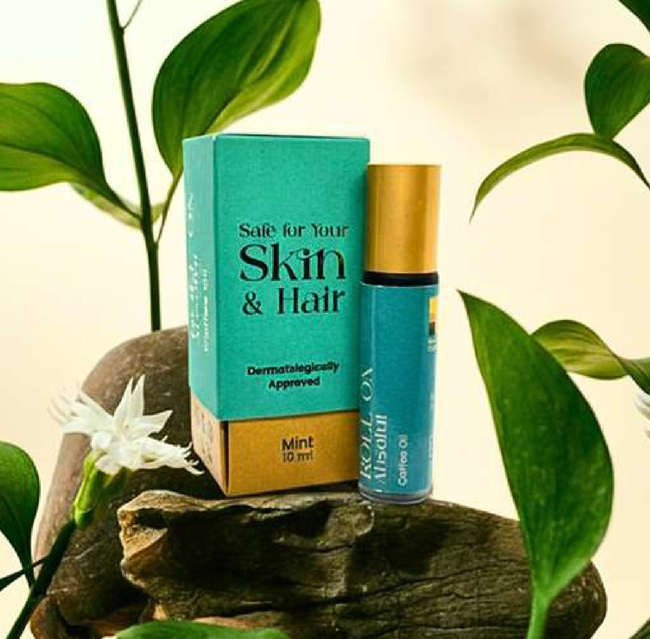 Coffee Oil Mint Roll On | for Flaky Scalp & Itchy Beard