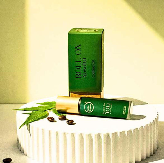 Coffee Oil Neem Roll On | for Cracked Heels & Rough Elbows