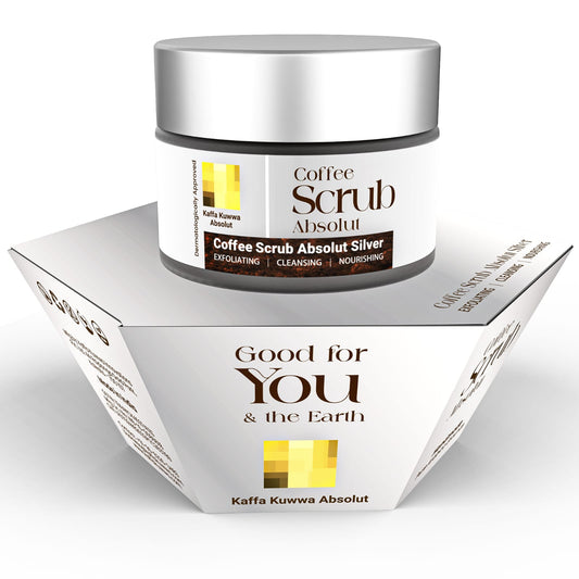 Coffee Scrub Absolut Silver with Dead Sea Salt