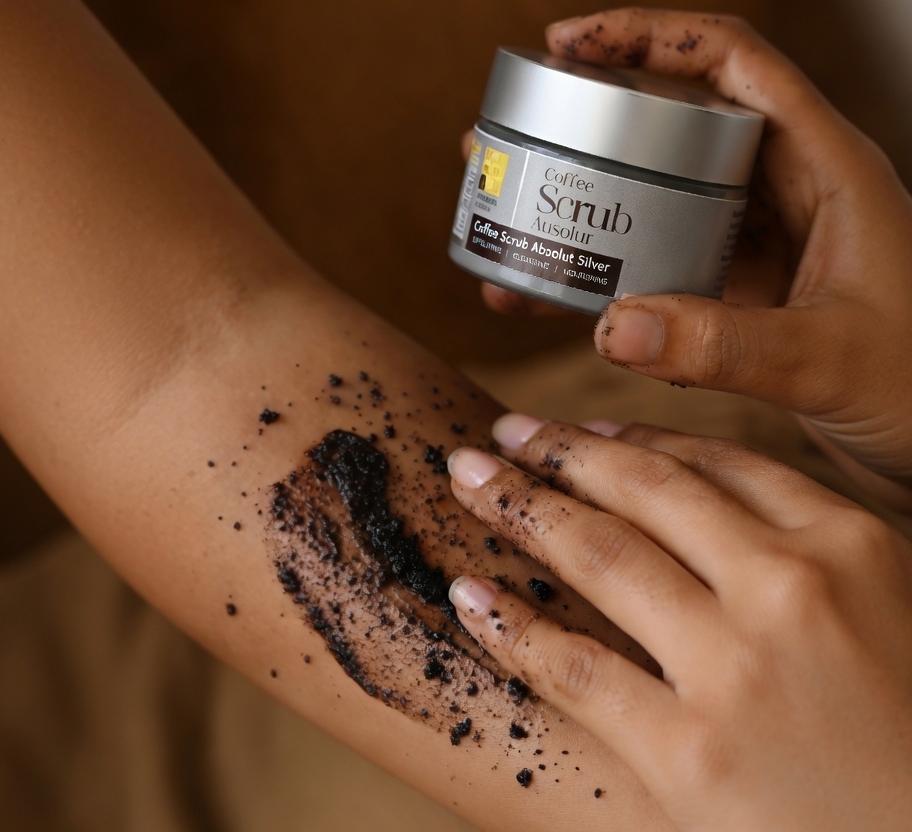 Coffee Scrub Absolut Silver with Dead Sea Salt